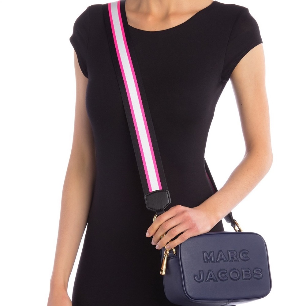 💛SOLD! MARC JACOBS Guitar Strap Crossbody Bag - Picture 1 of 8